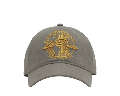 Les Deux Globe Logo Dad Cap — casquette unisexe logo globe structurée