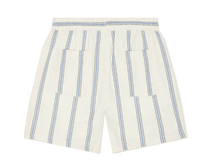 Les Deux Lawson Stripe Shorts coloris 211 vue latérale — coupe et longueur