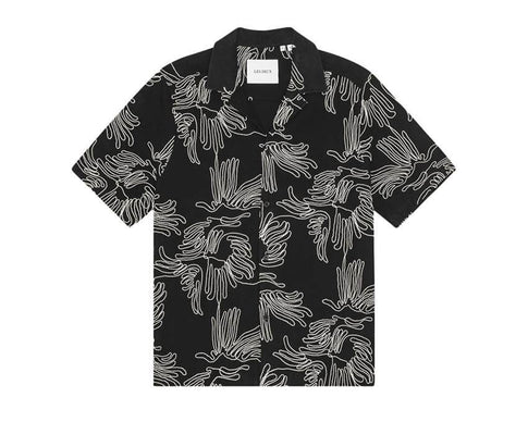 Les Deux Liam Flower Shirt homme — chemise manches courtes imprimé floral