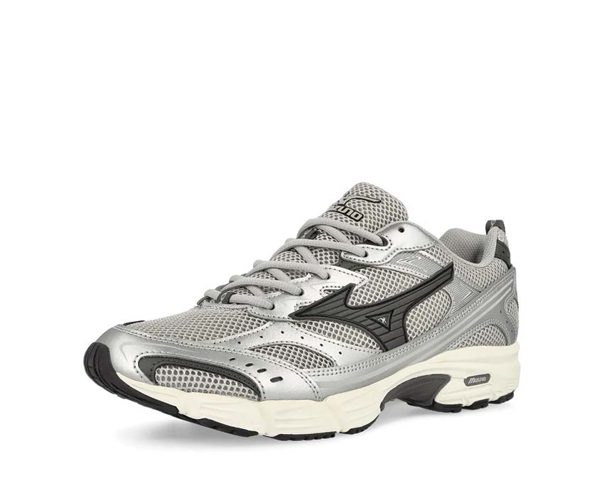 Mizuno MXR Sport Grey vue latérale — silhouette chunky oversize