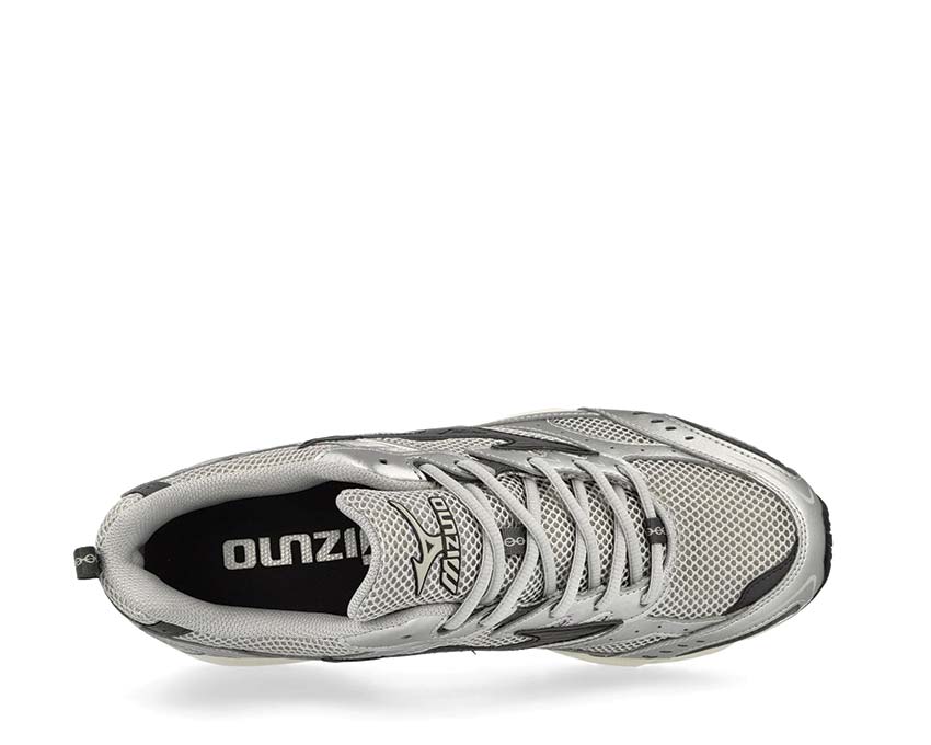 Mizuno MXR Sport Grey détail — empeignes superposées sport