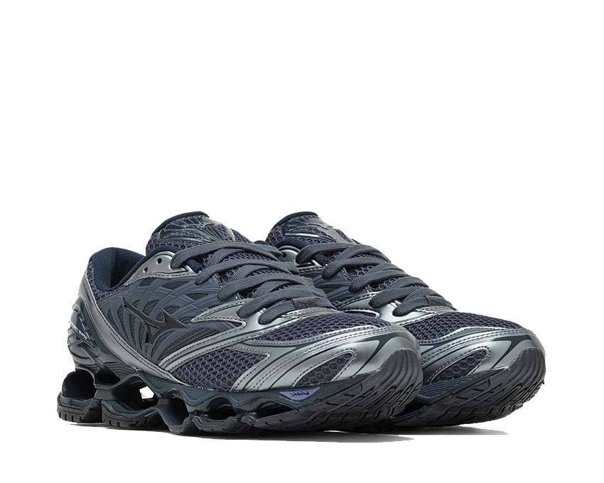 Mizuno Wave Prophecy LS Sport Odyssey Gray suela — Wave Plate gruesa