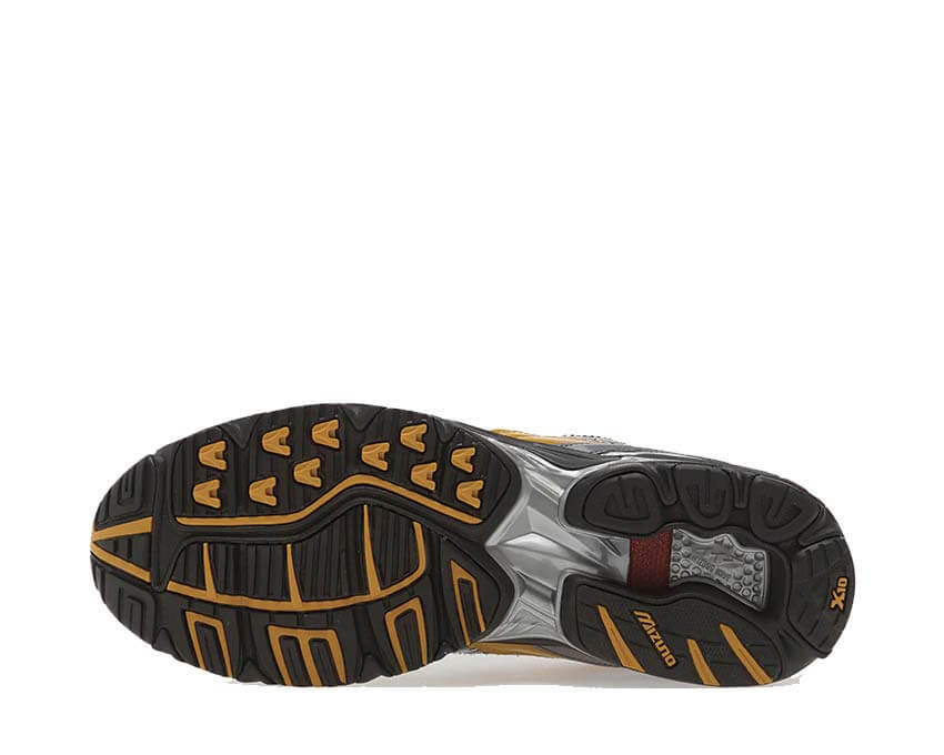 Mizuno Wave Rider 10 Harbor Mist détail — amorti Wave Rider