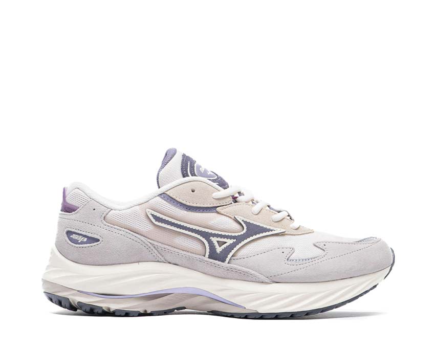Mizuno Wave Rider Beta White Sand/Grey Stone/Opal Grey — sneaker homme Wave