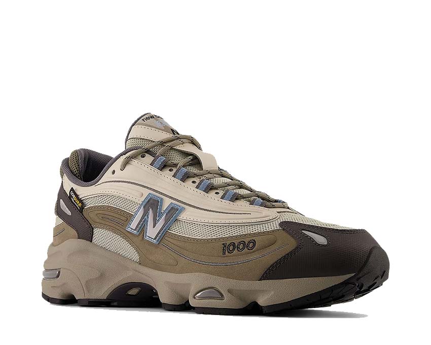 New Balance 1000 Cordura Dockside vue latérale — tige Cordura résistante à l'abrasion
