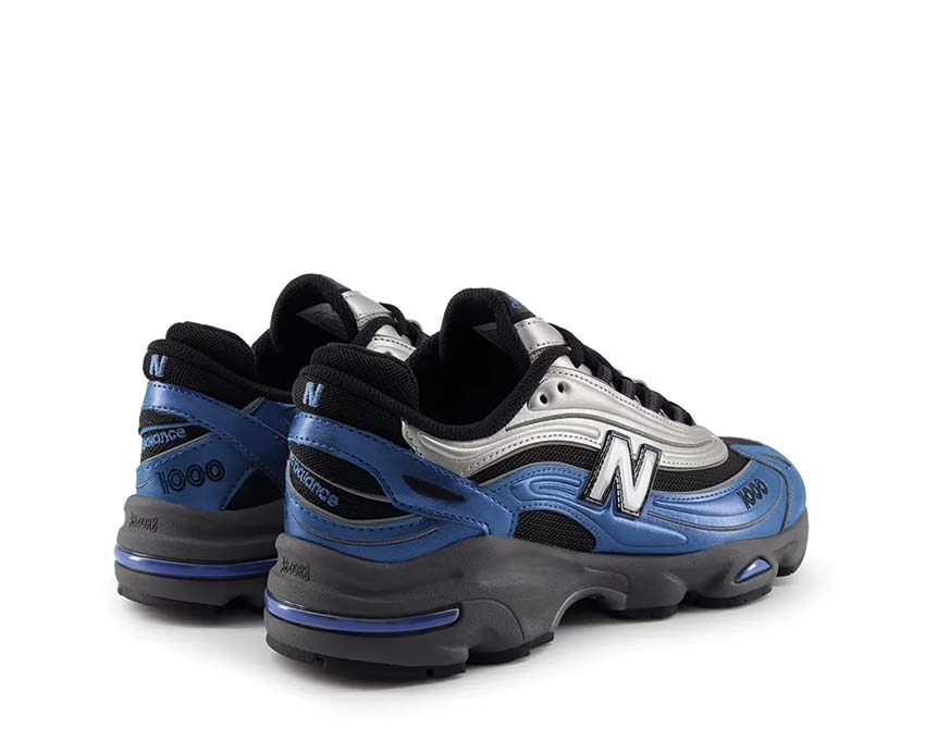 New Balance 1000 Metallic Blue suela — amortiguación ABZORB para confort diario