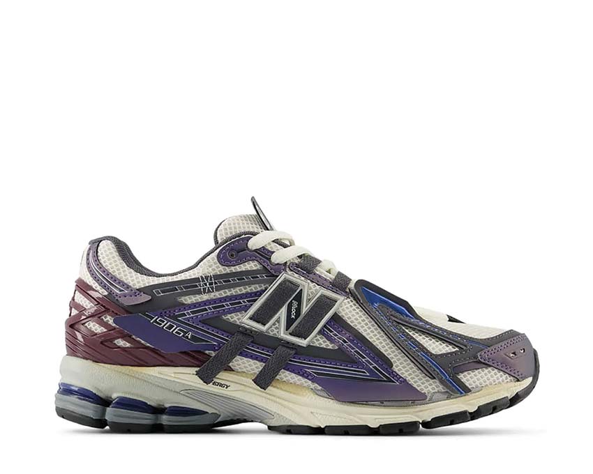 New Balance 1906A Silver Metallic Castlerock Gold Metallic — premium reflective men's sneaker