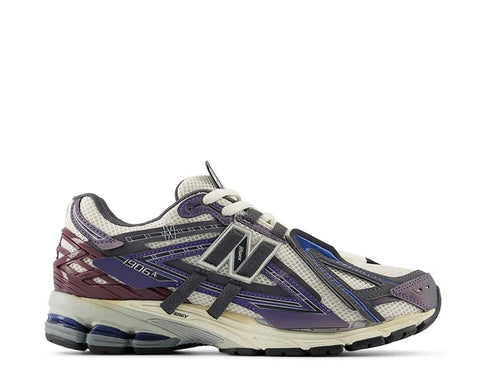 New Balance 1906A Silver Metallic Castlerock Gold Metallic — premium reflective men's sneaker