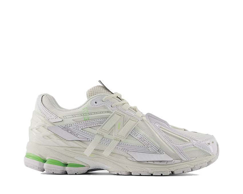 New Balance 1906A White/Mint Flash/Silver Metallic — sneaker homme blanc nacré