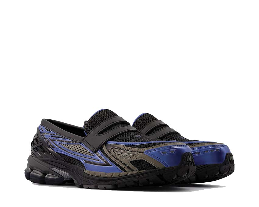 New Balance 1906L Blue Gemstone vue latérale — reflets saphir