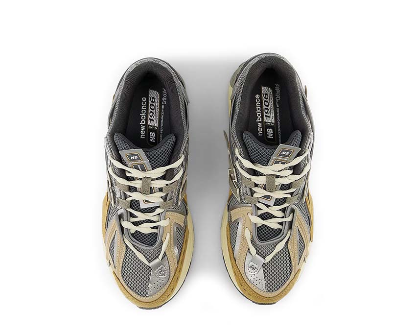 New Balance 1906 Protection Pack Great Plains détail — matières premium texturées