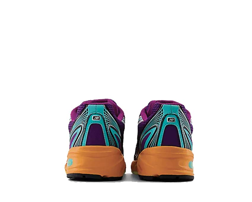 New Balance 740 Concord Grape semelle — semelle running chunky bicolore