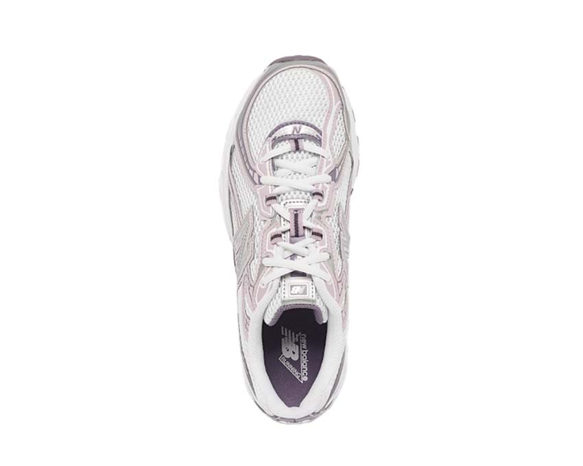 New Balance 740 Rose Sugar détail — empiècements multimatières rose bonbon