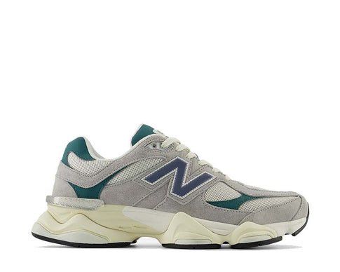 New Balance 9060 Concrete — sneaker femme dad shoe coloris béton