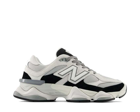New Balance 9060 Jet Black — sneaker unisexe plateforme style rétro