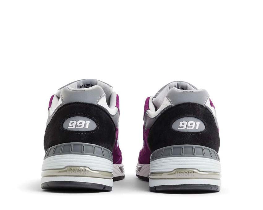 New Balance 991 Made in UK Purple semelle — amorti ENCAP haute performance