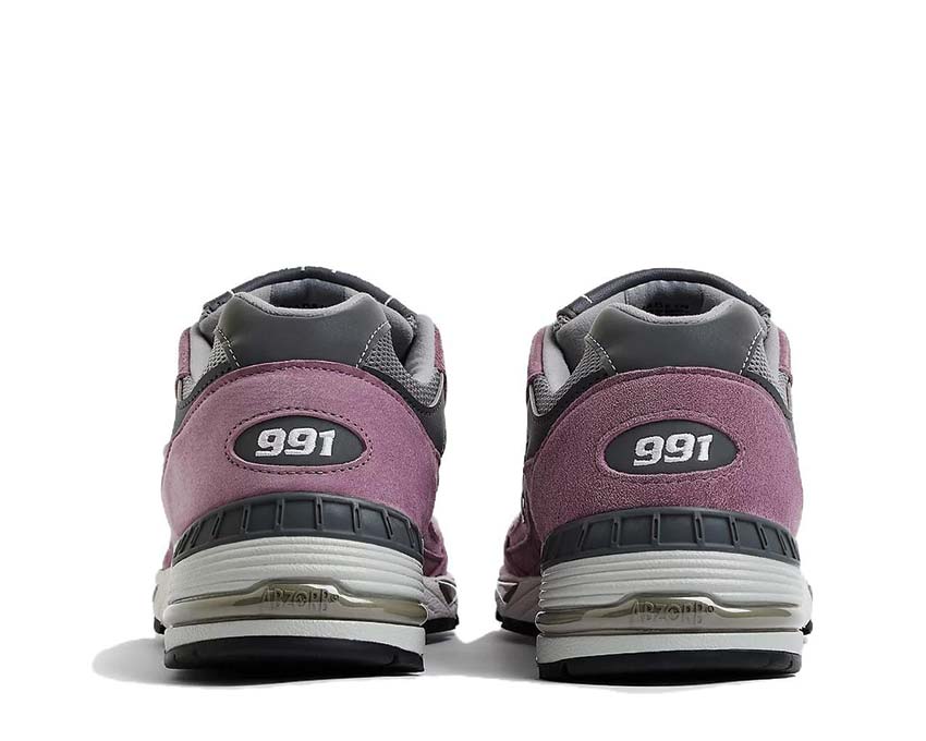 New Balance 991 Made in UK Mauve sole — ENCAP maximum stability cushioning