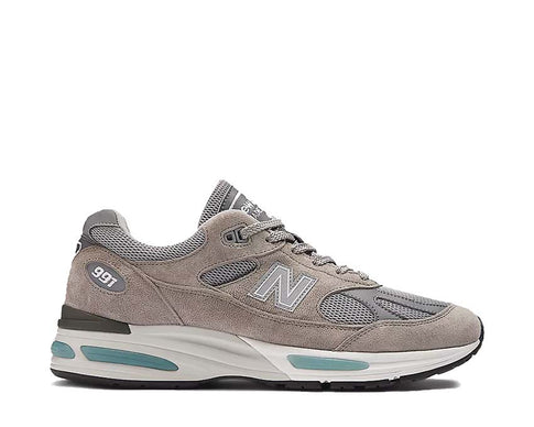 New Balance 991v2 Made in UK Silver — zapatilla hombre plateada fabricada en Inglaterra
