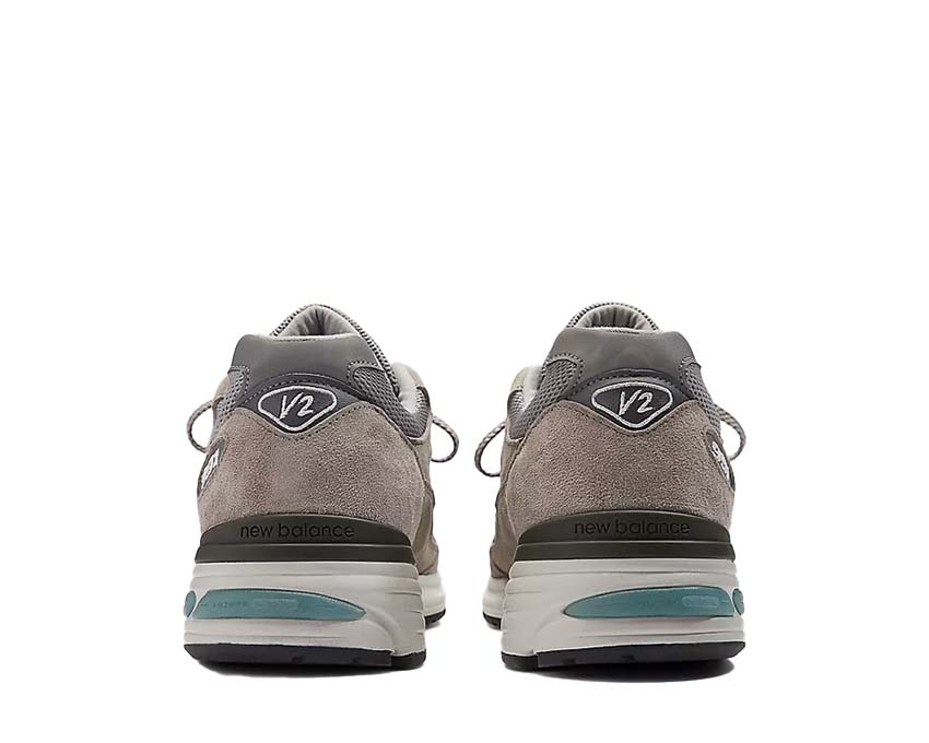 New Balance 991v2 Made in UK Silver suela — entresuela ENCAP y C-CAP