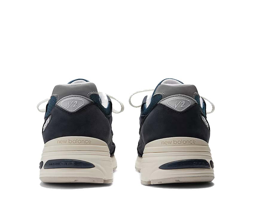 New Balance 991v2 Made in UK Total Eclipse Indian Teal semelle — semelle ENCAP amorti