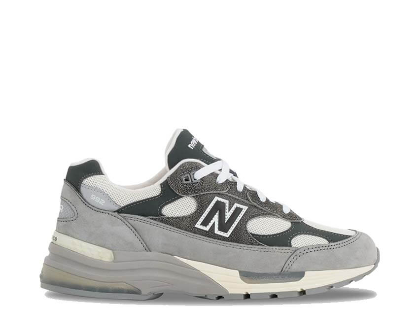 New Balance 992 Made in USA Shadow Grey — sneaker unisexe gris ombre premium
