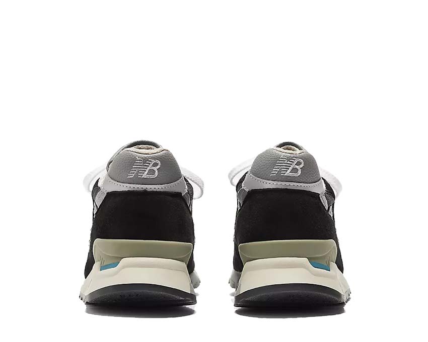 New Balance 998 Black White Made in USA semelle — semelle ABZORB amorti supérieur