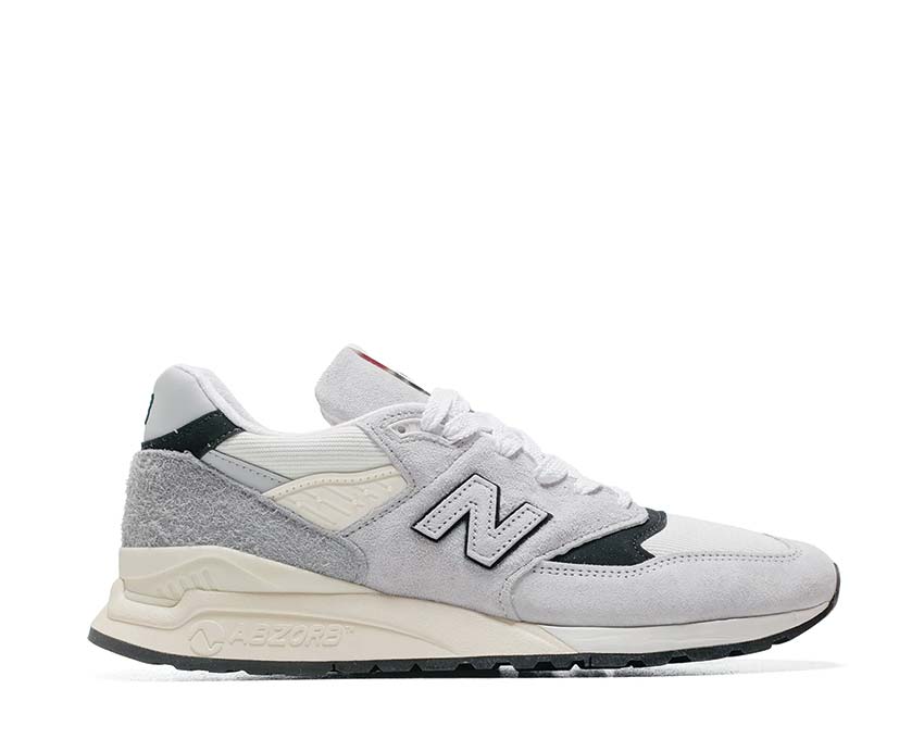 New Balance 998 Made in USA Grey Black — sneaker homme fabriquée aux États-Unis