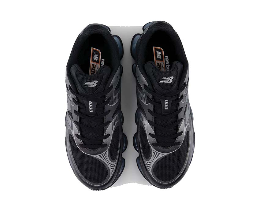 New Balance Abzorb 2000 Black detail — Chrome Blue accent