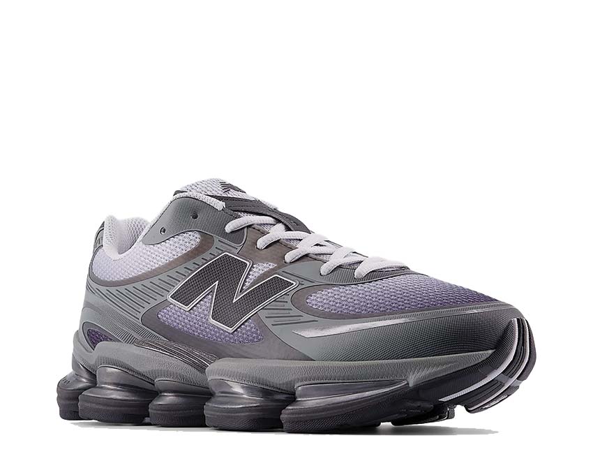 New Balance Abzorb 2000 Pearl Grey vue latérale — tige en mesh respirant