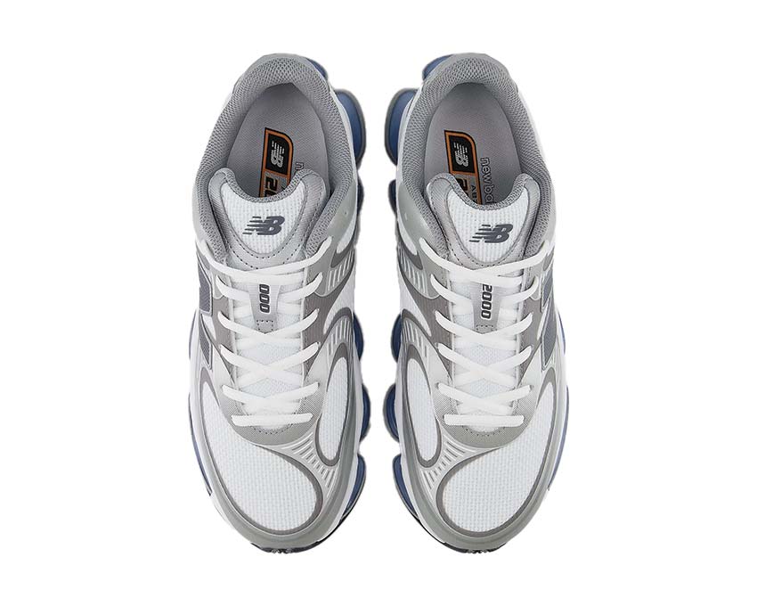 New Balance Abzorb 2000 White Silver Metallic détail — finition Castlerock