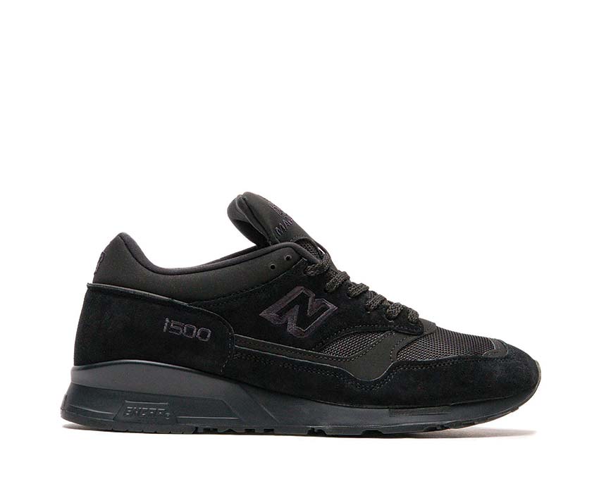 New Balance 1500 Made in UK Black — sneaker homme running sobre et élégante