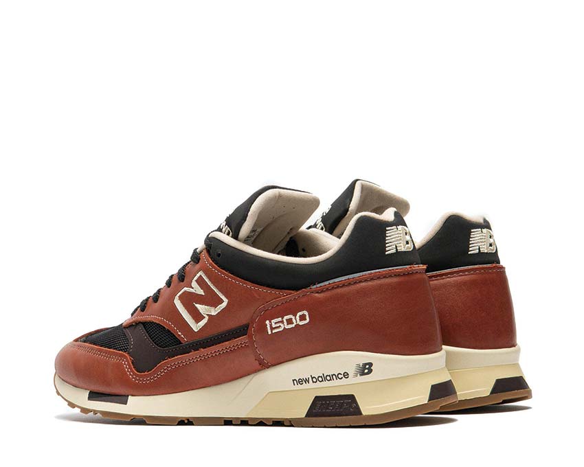 New Balance 1500 Made in UK Maple Syrup détail — matières nobles artisanat anglais