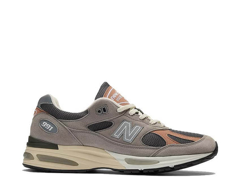 New Balance 991v2 Made in UK Elephant Skin — sneaker unisexe coloris gris peau d'éléphant