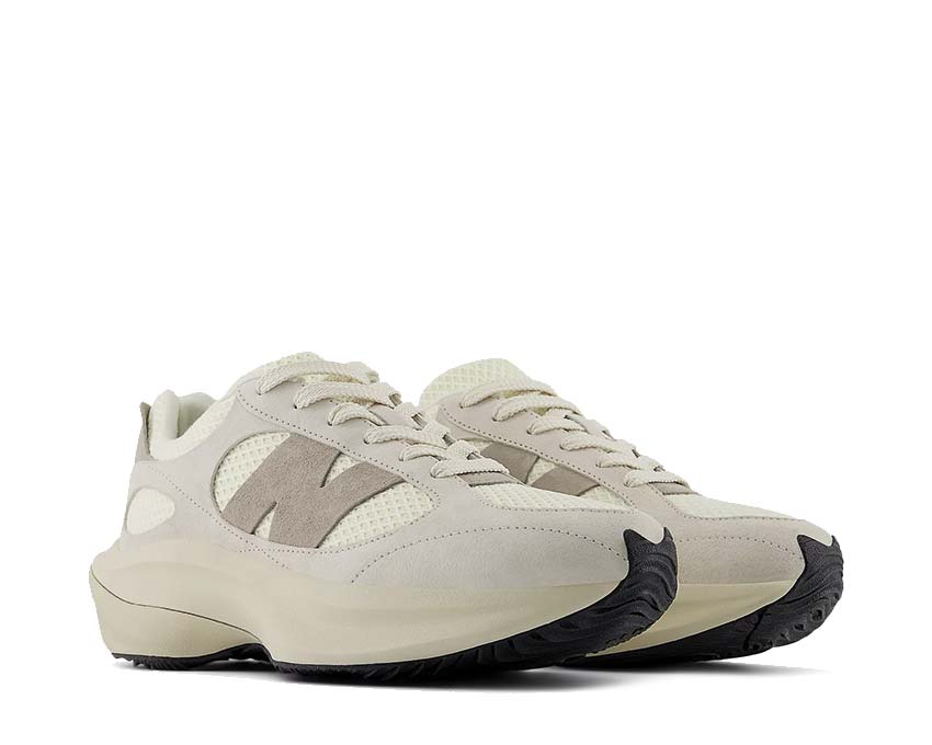 New Balance WRPD Runner Timberwolf Angora vue latérale — laçage avant-gardiste