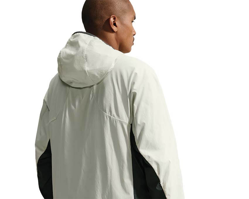 Nike ACG Five Towers Jacket Sea Glass vue dos — veste technique outdoor verte homme