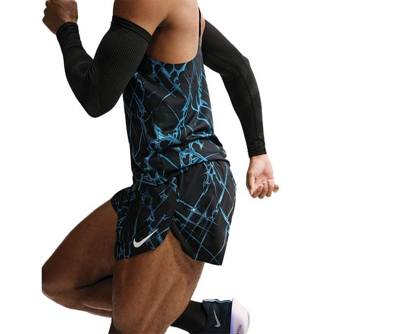 Nike AeroSwift Dri-FIT ADV Short Schwarz — Herren Laufshorts