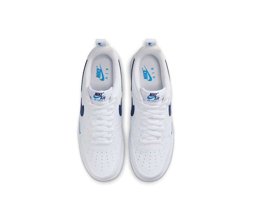Nike Air Force 1 '07 White / Deep Royal Blue - LT Photo Blue HF3836-100