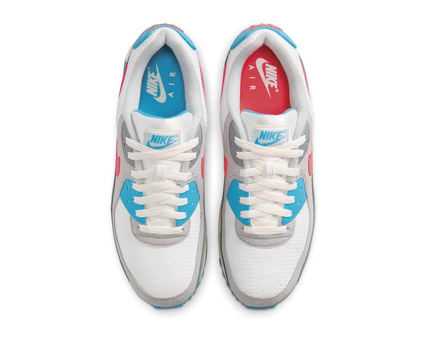Nike Air Max 90 Wave Pack Cool Grey — vue trois quarts profil cool grey