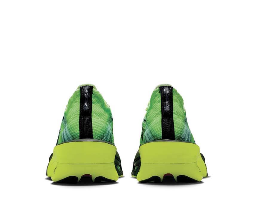 Nike Air Zoom Alphafly Next 3% Ekiden détail — tige Flyknit ultraléger Ekiden