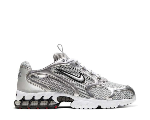  Nike Air Zoom Spiridon Cage 2 LT Smoke Grey / Metallic Silver CJ1288-001