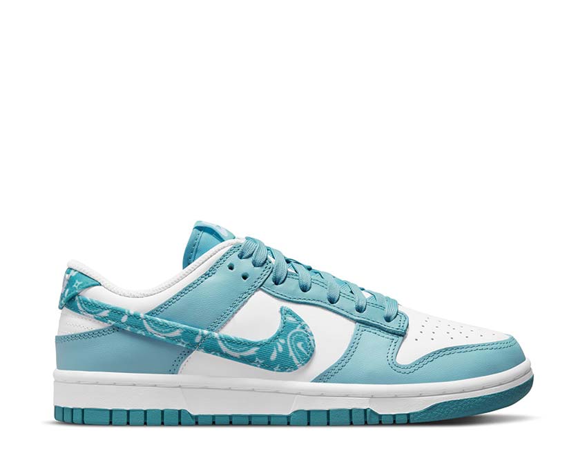 Nike Dunk Low White / Worn Blue - White DH4401-101