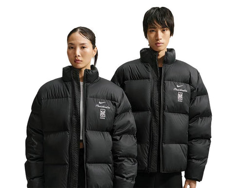 Nike Korea x PEACEMINUSONE Puffer Jacket Noir — doudoune homme collab PEACEMINUSONE