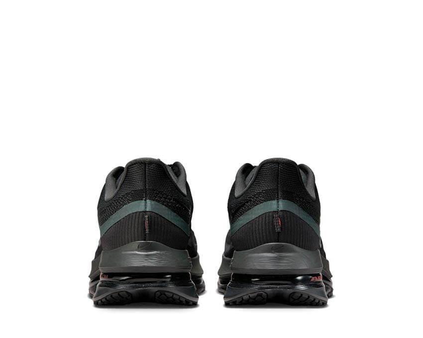 Nike Pegasus Premium Anthracite détail — empiècements mesh anthracite premium