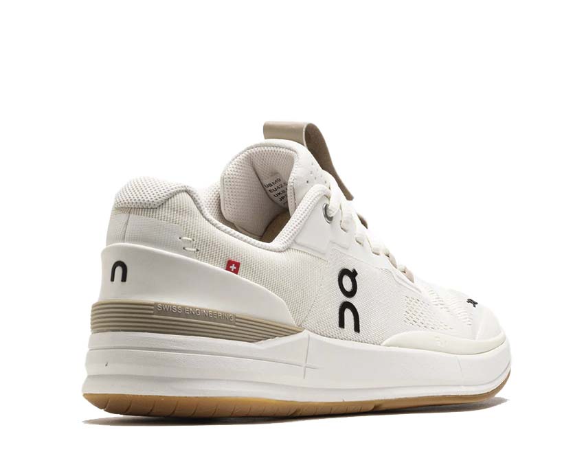On The Roger Pro Ivory sole — Federer tennis lifestyle sneaker sole