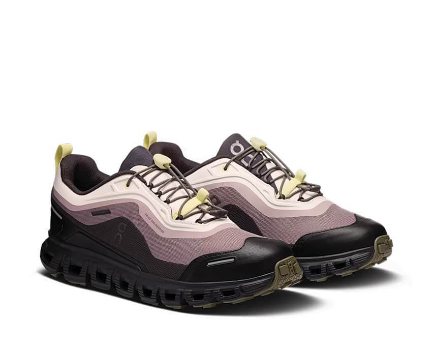 On Cloud 6 Geo WP W Gobi — nylon balistique Missiongrip vue latérale