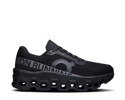 On Cloudmonster 2 Black — running homme amorti CloudTec longue distance