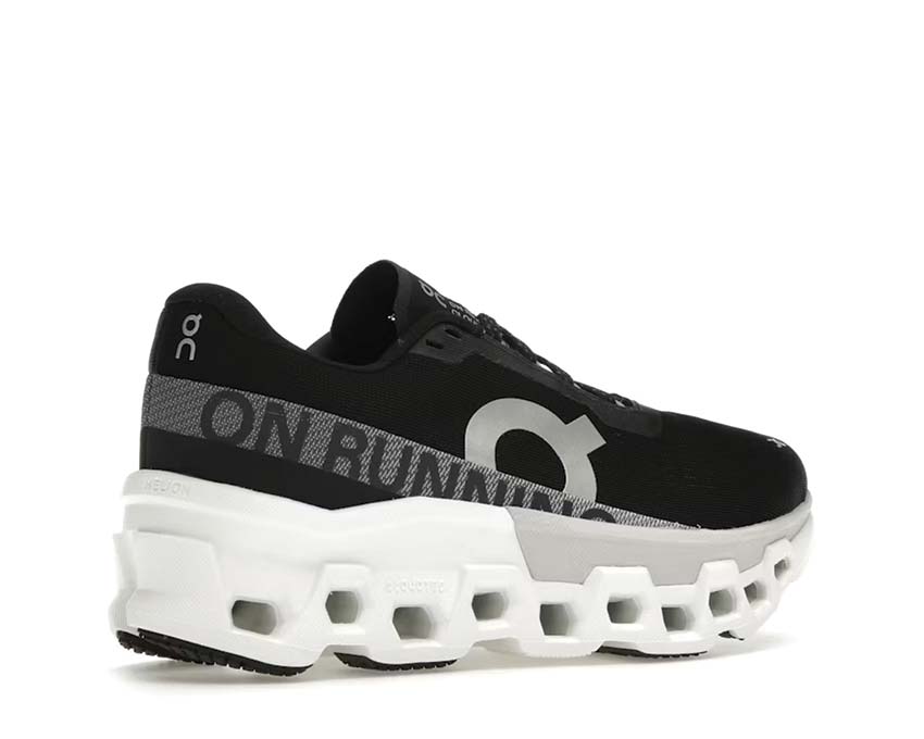 On Cloudmonster 2 W Black/Frost semelle — CloudTec longue distance femme