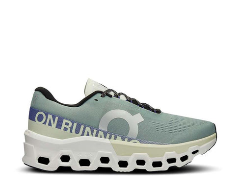 On Cloudmonster 2 Mineral/Aloe — running homme amorti CloudTec maximal