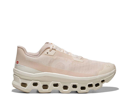 On Cloudmonster Void W Dew/Ivory — Damen-Laufschuh CloudTec Void Leichtigkeit