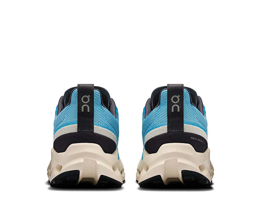 On Cloudsurfer Trail Horizon/Cream semelle — Missiongrip grip trail homme